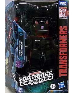 HASBRO TRANSFORMERS EARTHRISE TARGET限定 DELUXE CLASS DECEPTICON RUNABOUT パッケージ傷み特価